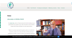 Desktop Screenshot of laescuelacoach.com